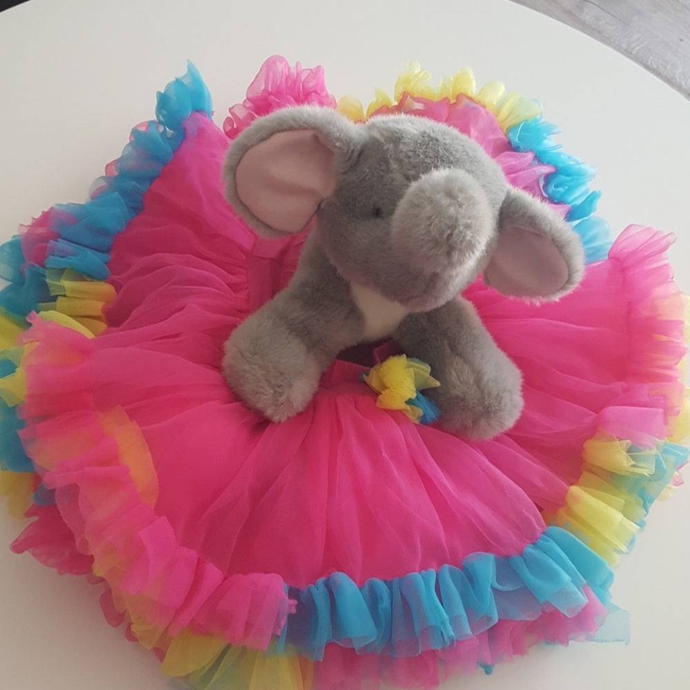 Multi colored tutu